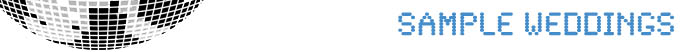 Sample Wedding Itineraries